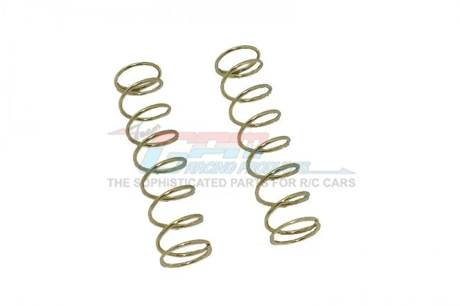 GPM Gold Spring Steel 187mm Rear Shock Springs 2Pcs image 50182