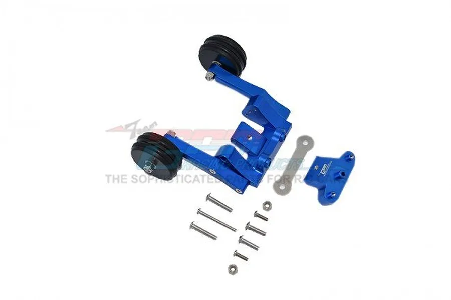 GPM Blue Aluminium Hoss 4X4 VXL Adjustable Wheelie Bar w/ Hardware image 50205