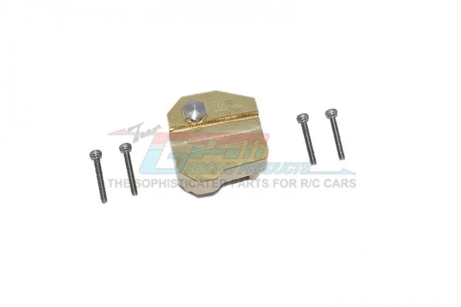 GPM Brass SCX10 III Front or Rear Differential Cover image 50228