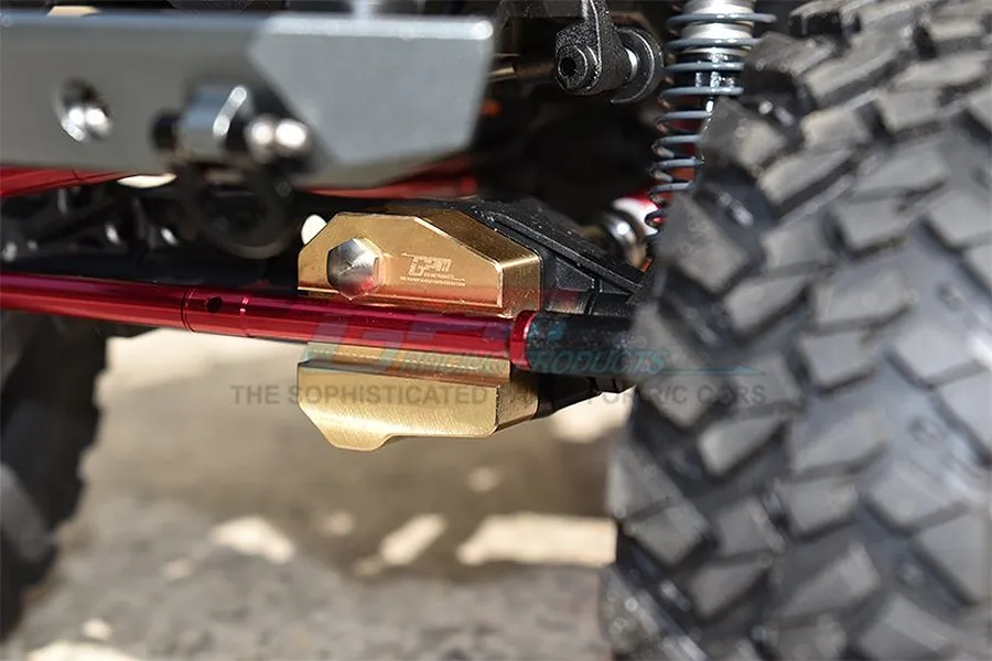 GPM Brass SCX10 III Front or Rear Differential Cover image 50231
