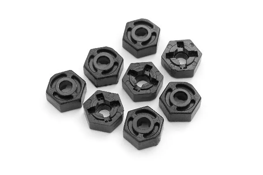 Blackzon 1/16 Slayer 12mm Wheel Hexes 8Pcs image 50303