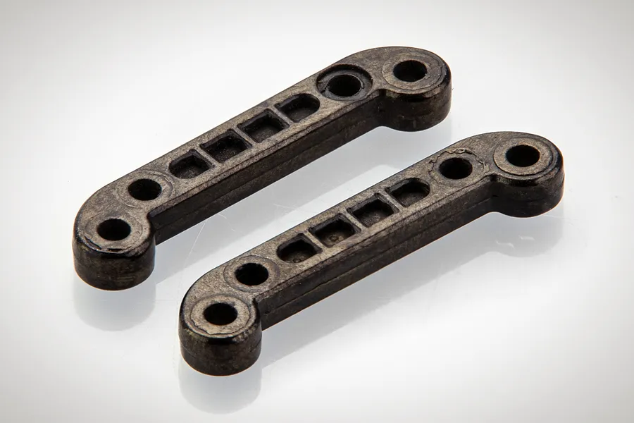 Blackzon Black Aluminium 1/12 Warrior Suspension Arm Holder 2Pcs image 50317