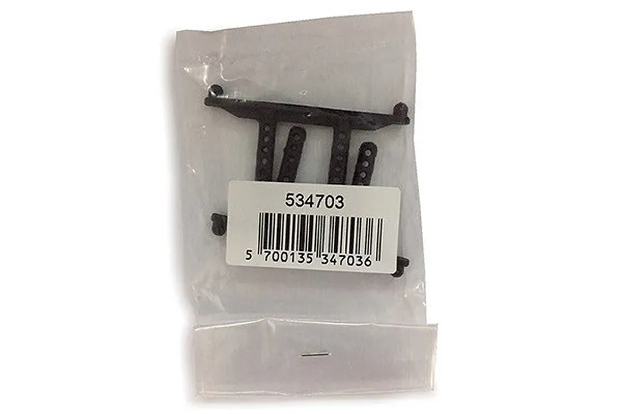 Blackzon 1/12 Warrior Body Post Set image 50341