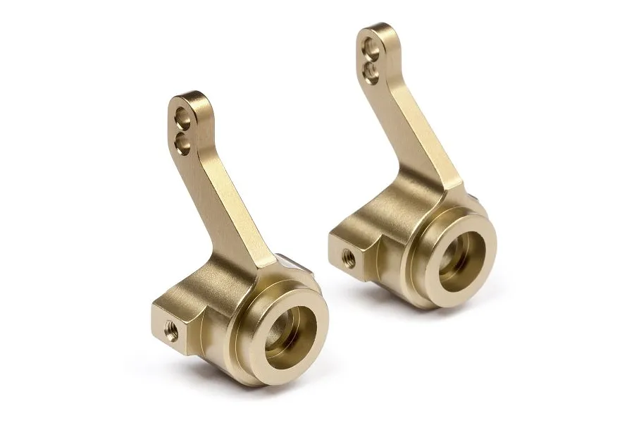 Maverick Gold Aluminium 1/10 Strada Steering Hubs 2Pcs image 50360