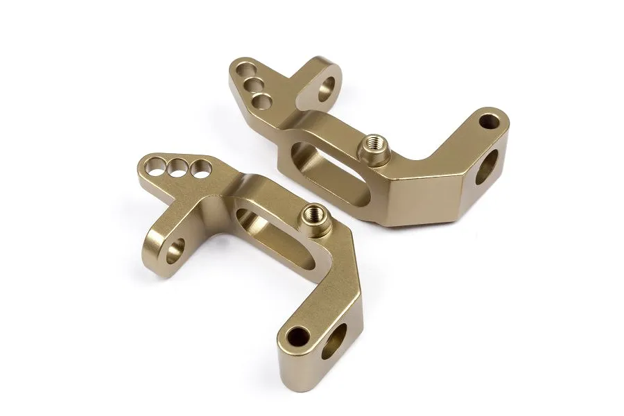Maverick Gold Aluminium 1/10 Strada Hub Carriers (C-Hubs) 2Pcs image 50362