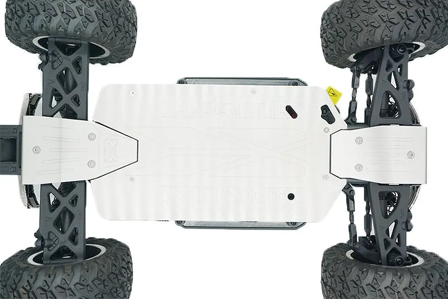 GPM ARRMA Big Rock Stainless Steel Skid Plates 3Pcs w/ Hardware image 50380