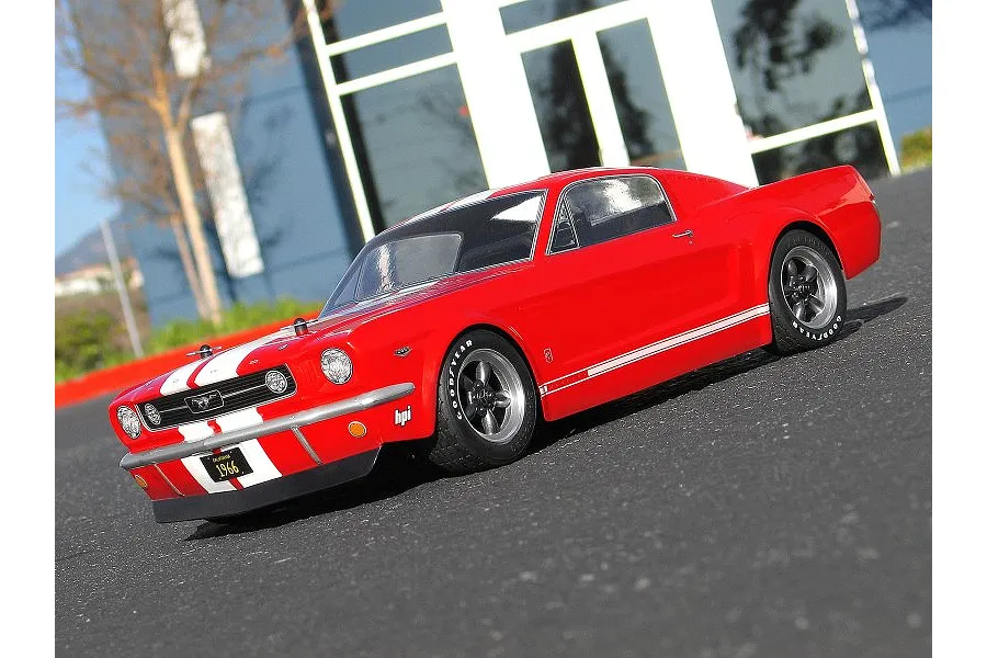 HPI 1/10 1966 Ford Mustang GT Body Unpainted Body Shell image 5041