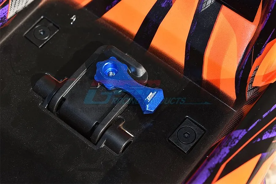 GPM Blue Aluminium Body Shell Lock 1Pc w/ Hardware image 3