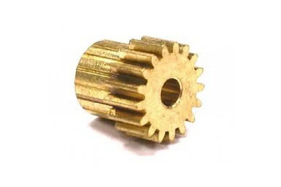 River Hobby Brass 17T 0.6Mod Pinion Gear image 50501