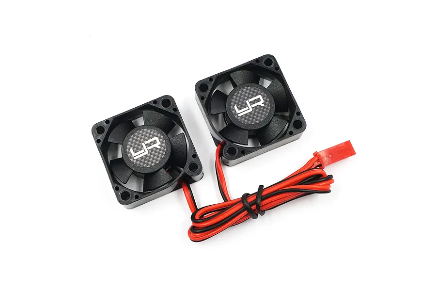 Yeah Racing 30x30mm Twin Tornado High Speed Fan Set image 50536