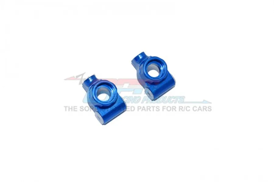GPM Blue Aluminium Losi Mini-T &amp;amp; Mini-B 2.0 Rear Hubs 2Pcs image 50584