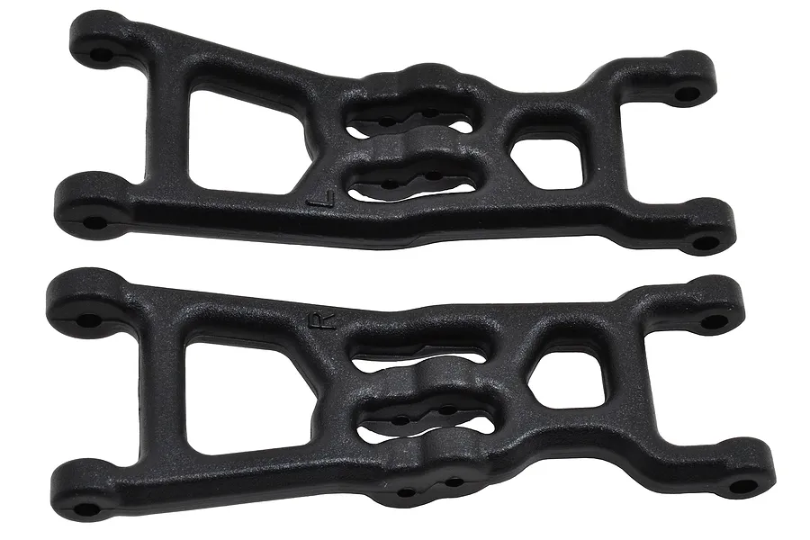 RPM Black Losi 1/16 Mini-T &amp;amp; Mini-B Front Lower Suspension Arms image 50600