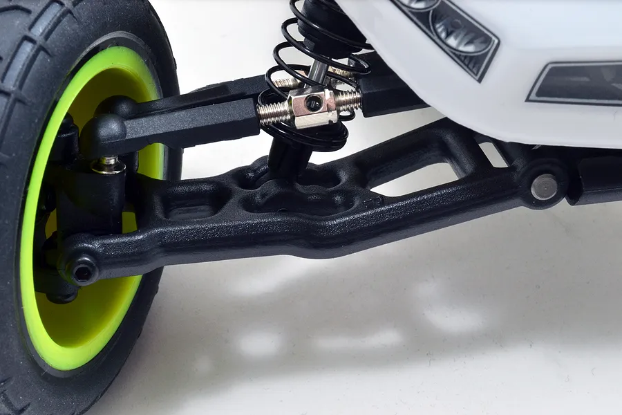 RPM Black Losi 1/16 Mini-T &amp;amp; Mini-B Front Lower Suspension Arms image 50601