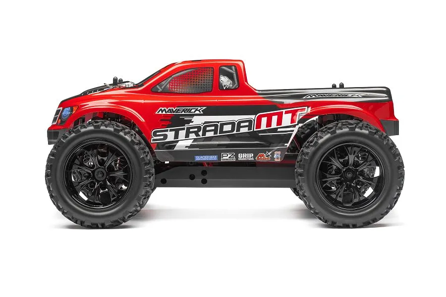 Maverick 1/10 Strada MT Red Painted Body Shell image 50609