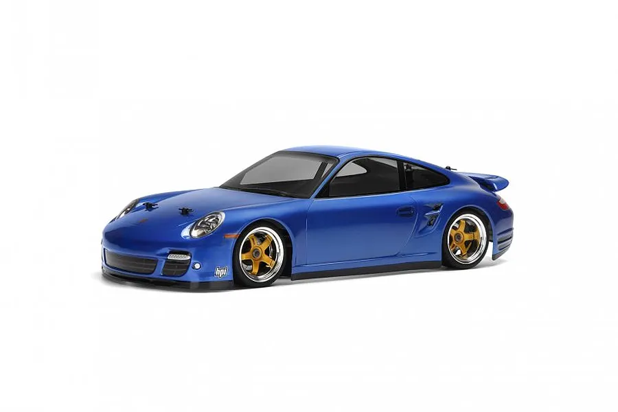 HPI 1/10 Porsche 911 Turbo 997 Unpainted Body Shell image 5062