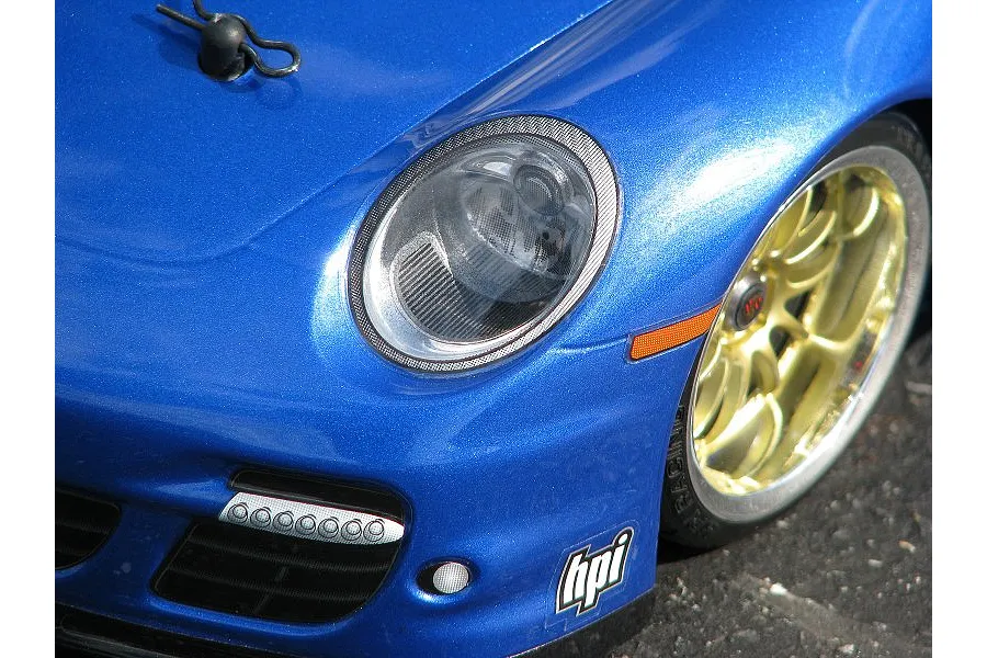 HPI 1/10 Porsche 911 Turbo 997 Unpainted Body Shell image 5065