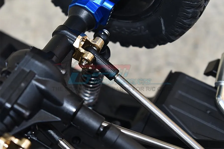 GPM Brass TRX-4 Rear Suspension Link Axle Mount Set image 50644