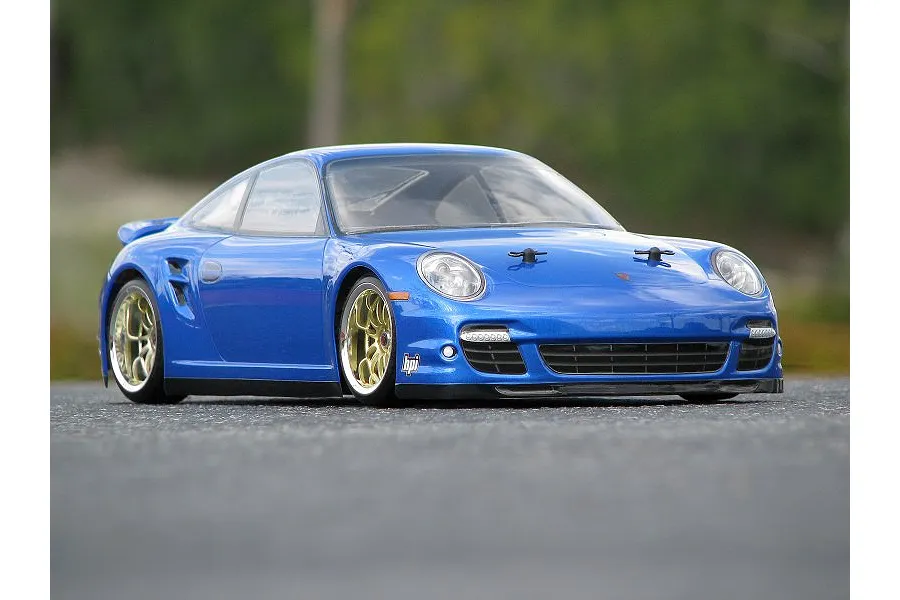 HPI 1/10 Porsche 911 Turbo 997 Unpainted Body Shell image 5069