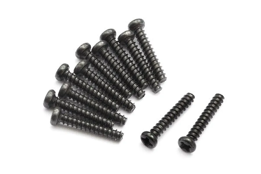 Blackzon 2x12mm Coarse Thread Button Head Screws 12Pcs image 50690