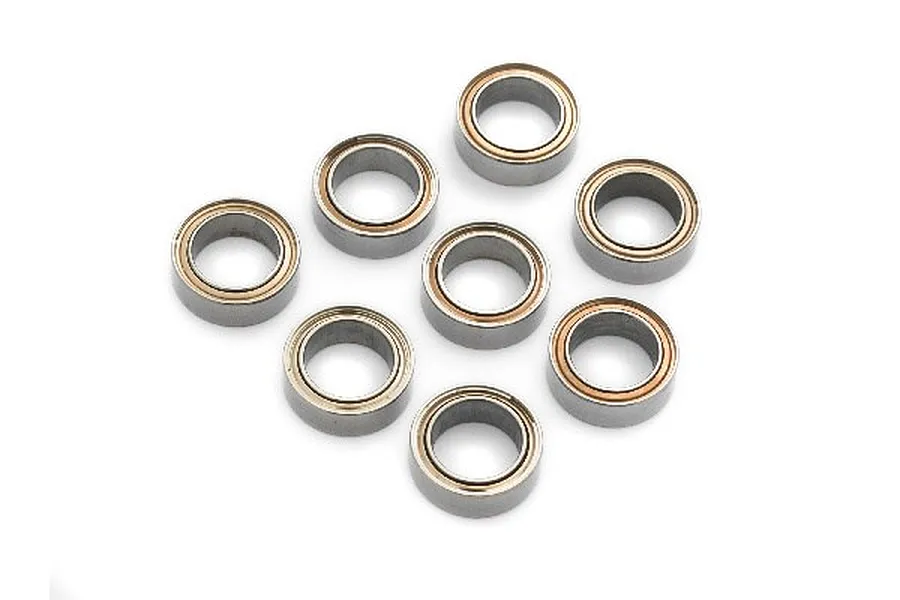 Blackzon 6.35x9.53x3.17mm Ball Bearings 8Pcs image 50694