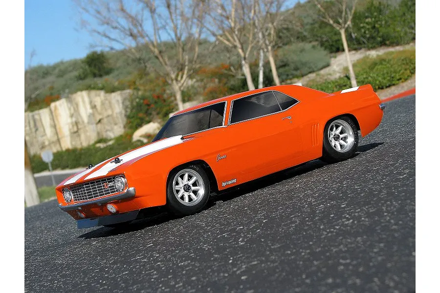 HPI 1/10 1969 Chevrolet Camaro Z28R Unpainted Body Shell - Clear image 5072