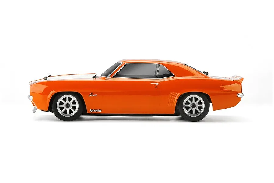HPI 1/10 1969 Chevrolet Camaro Z28R Unpainted Body Shell - Clear image 5075