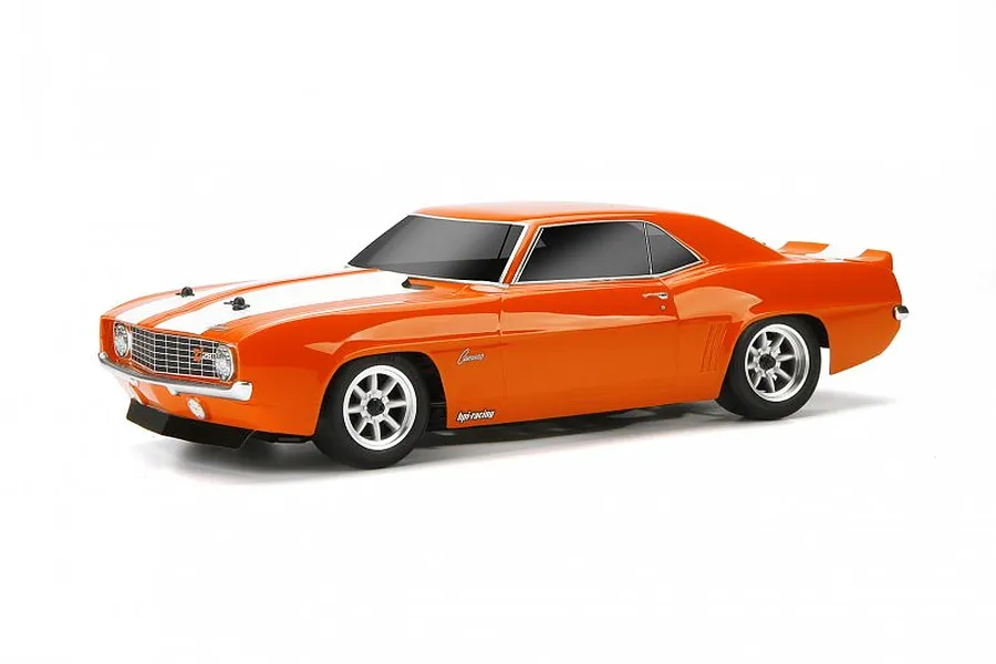 HPI 1/10 1969 Chevrolet Camaro Z28R Unpainted Body Shell - Clear image 5076