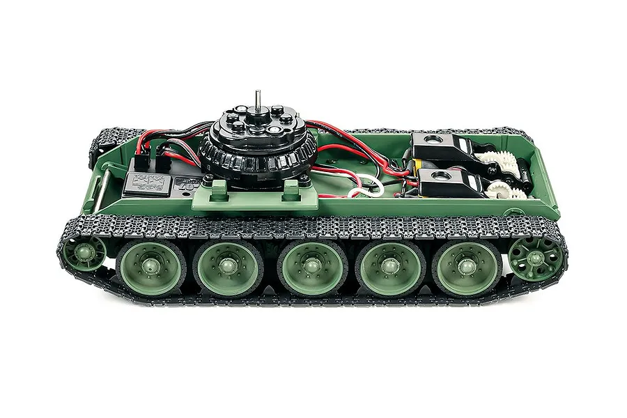 Tamiya 1/35 Russian M/T T-34-85 Scaled RC Tank Kit /w Controller image 50877