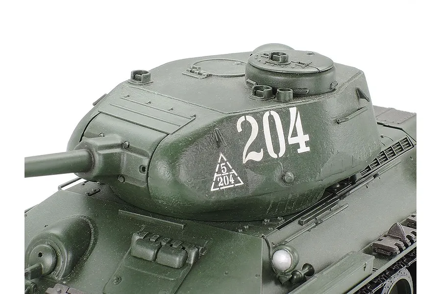 Tamiya 1/35 Russian M/T T-34-85 Scaled RC Tank Kit /w Controller image 50880