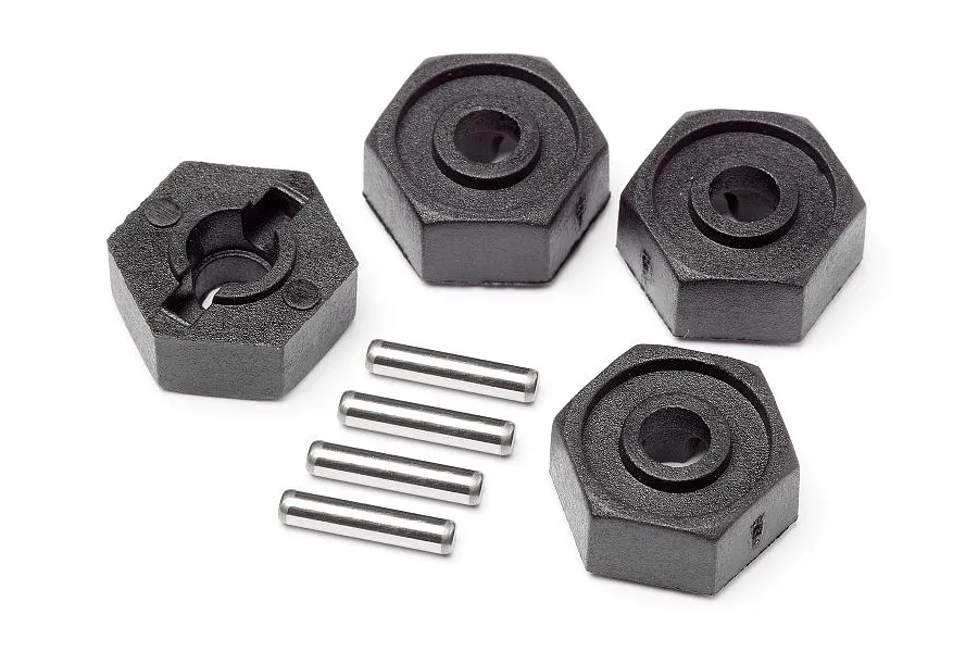 Maverick Wheel Hex Adapters 4Pcs w/ 2x10mm Pins image 50939