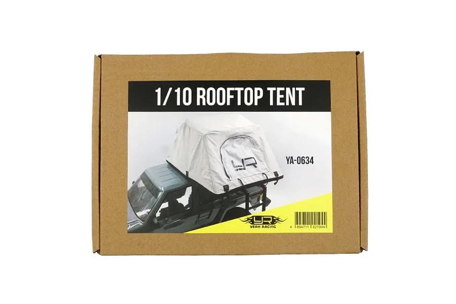 Yeah Racing 1/10 Scale Rock Crawler Rooftop Tent Set image 51033