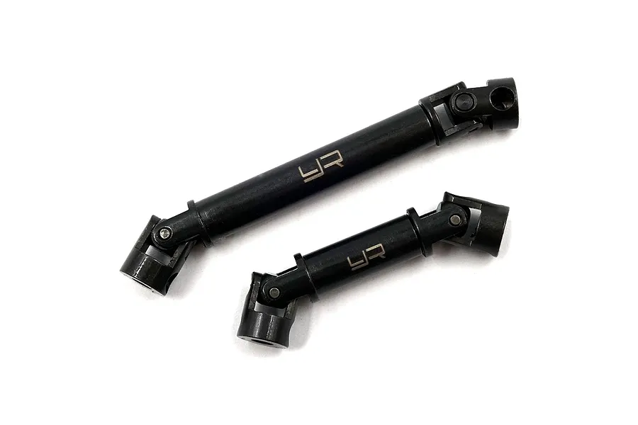 Yeah Racing SCX24 C10 Jeep (133.7mm Wheelbase) HD Steel Centre Front &amp;amp; Rear Drive Shaft Set image 51088