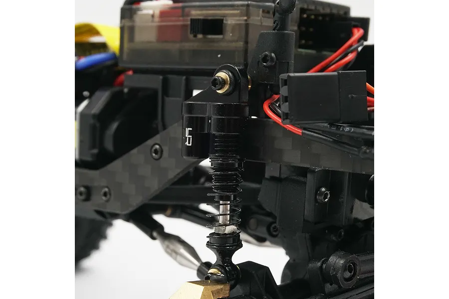 Yeah Racing Red Aluminium SCX24 Shock Set 2Pcs image 51090
