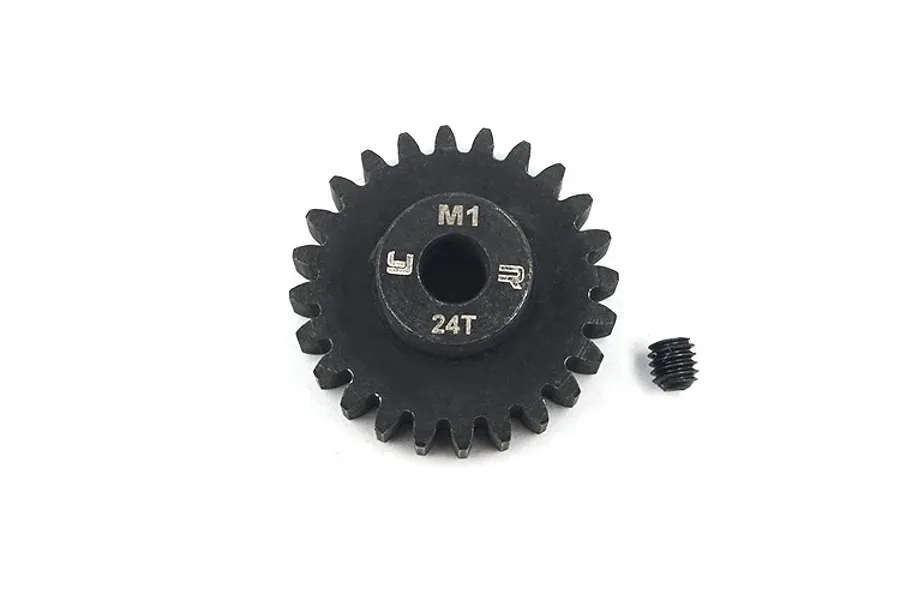 Yeah Racing HD Steel 24T 1Mod Pinion Gear image 51106