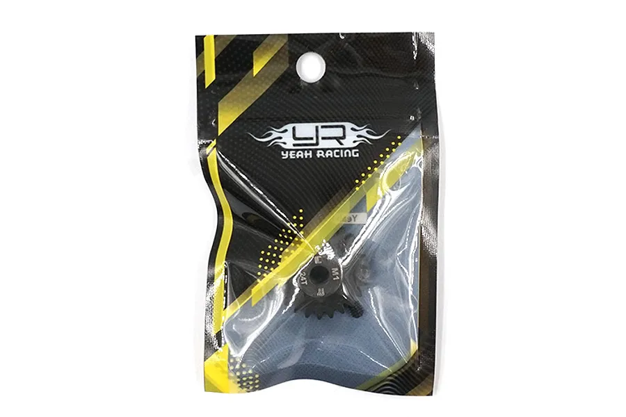 Yeah Racing HD Steel 24T 1Mod Pinion Gear image 51107