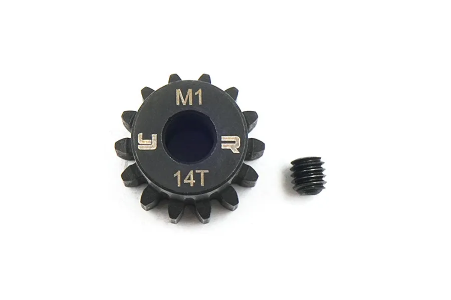 Yeah Racing HD Steel 14T 1Mod Pinion Gear image 51113
