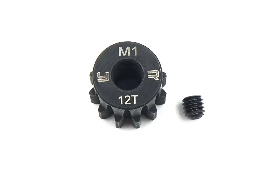 Yeah Racing HD Steel 12T 1Mod Pinion Gear image 51115