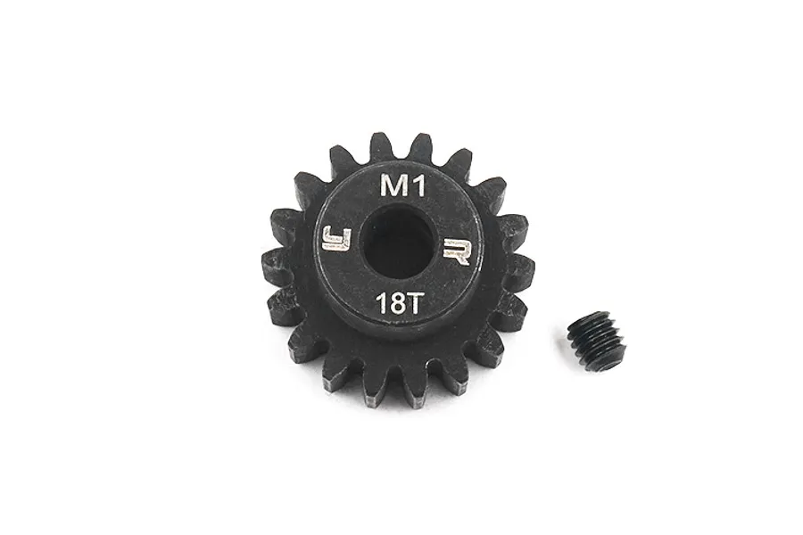 Yeah Racing HD Steel 18T 1Mod Pinion Gear image 51128