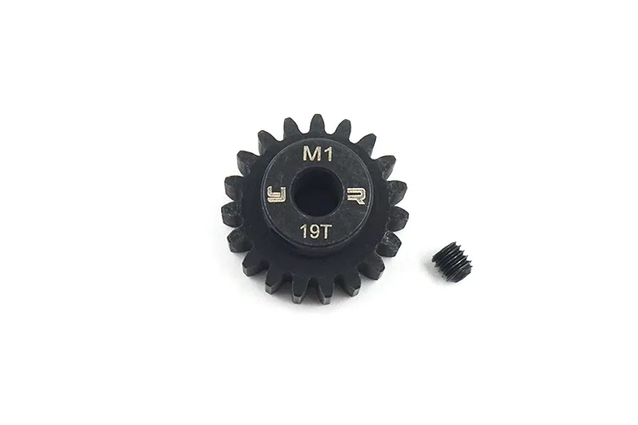 Yeah Racing HD Steel 19T 1Mod Pinion Gear image 51138