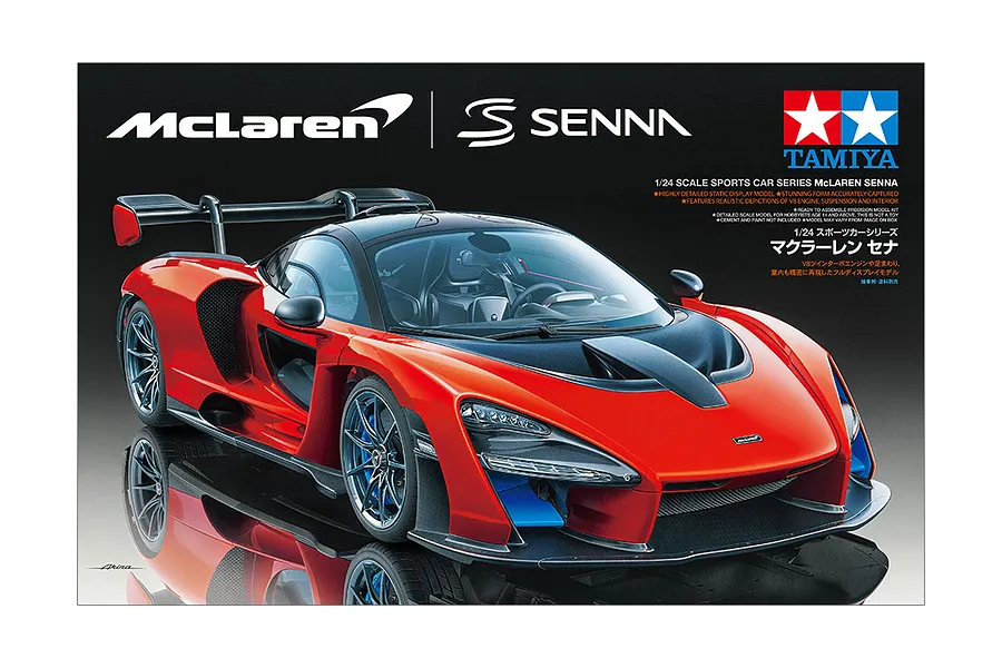 Tamiya 1/24 McLaren Senna Plastic Model Kit image 51204