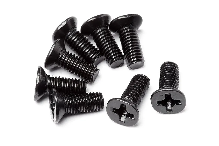 Maverick 3x8mm Fine Thread Countersunk Head Screws 8Pcs image 51222