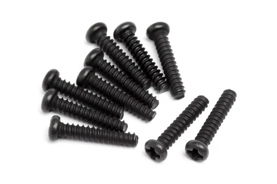 Maverick 2x10mm Coarse Thread Button Head Screws 10Pcs image 51223