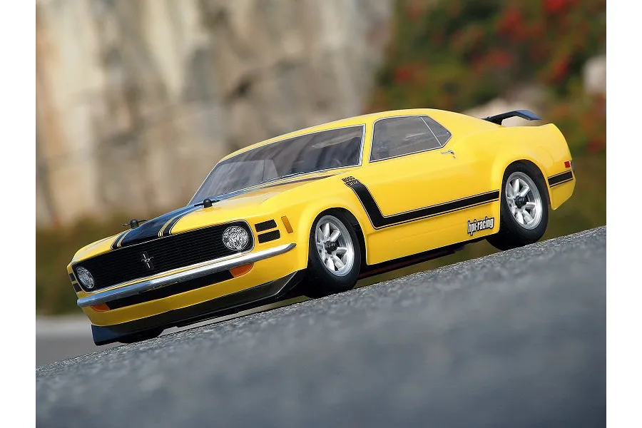HPI 1/10 1970 Ford Mustang Boss 302 Unpainted Body Shell image 5127
