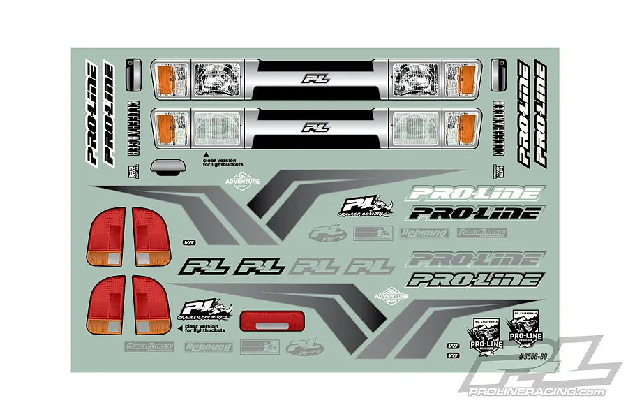 Pro-Line 1/10 Cliffhanger High Performance Unpainted Body Shell image 51266
