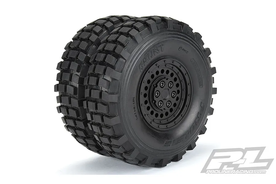 Pro-Line 1.9&amp;quot; Black Plastic Carbin Dually Internal Beadlock Rock Crawler Rims 2Pcs image 51276