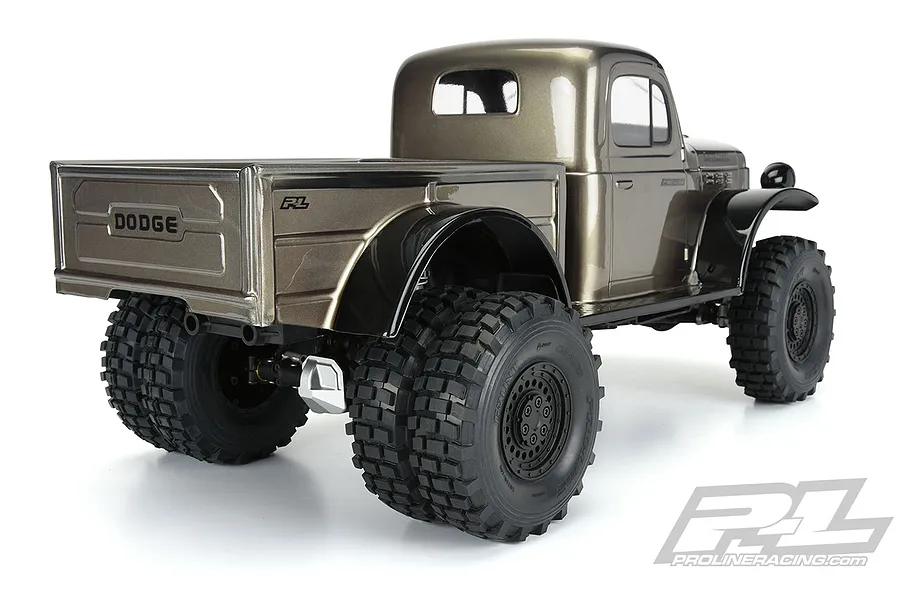 Pro-Line 1.9&amp;quot; Black Plastic Carbin Dually Internal Beadlock Rock Crawler Rims 2Pcs image 51277