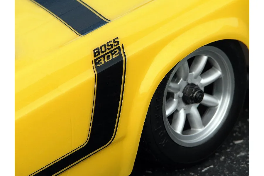 HPI 1/10 1970 Ford Mustang Boss 302 Unpainted Body Shell image 5130