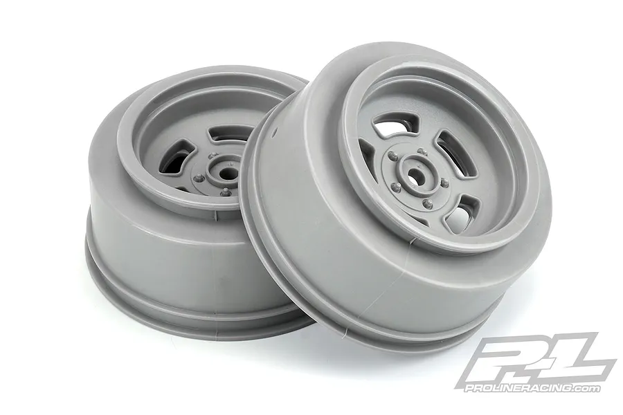 Pro-Line 2.2/3.0&amp;quot; Slot Mag Drag Spec Rear Stone Grey Rims 2Pcs image 51297