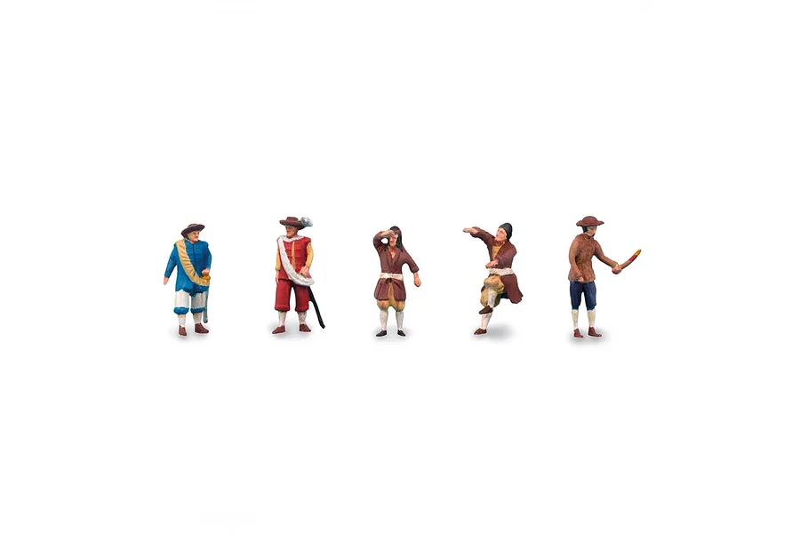Artesania Latina 1/90 Spanish Galleon San Francisco II w/ Figurines Scaled Wooden Model Ship Kit image 51322