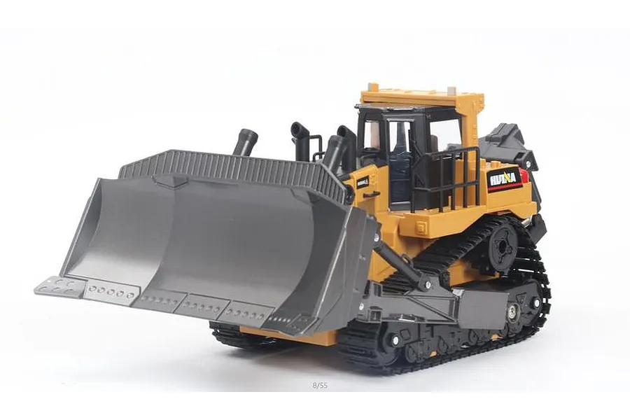 HuiNa 1569 RC Bulldozer Electric Tracked 1/16 Scale RTR image 51327